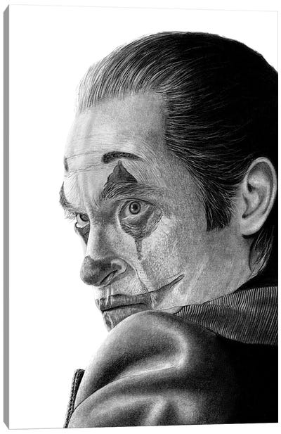 Joker Canvas Art Print - Paul Stowe