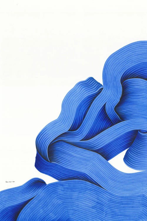 Blue Minimal Intuitive Abstract