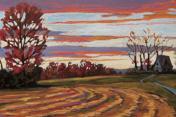 Patty Baker: Poets Walk Landscape by Patty Baker