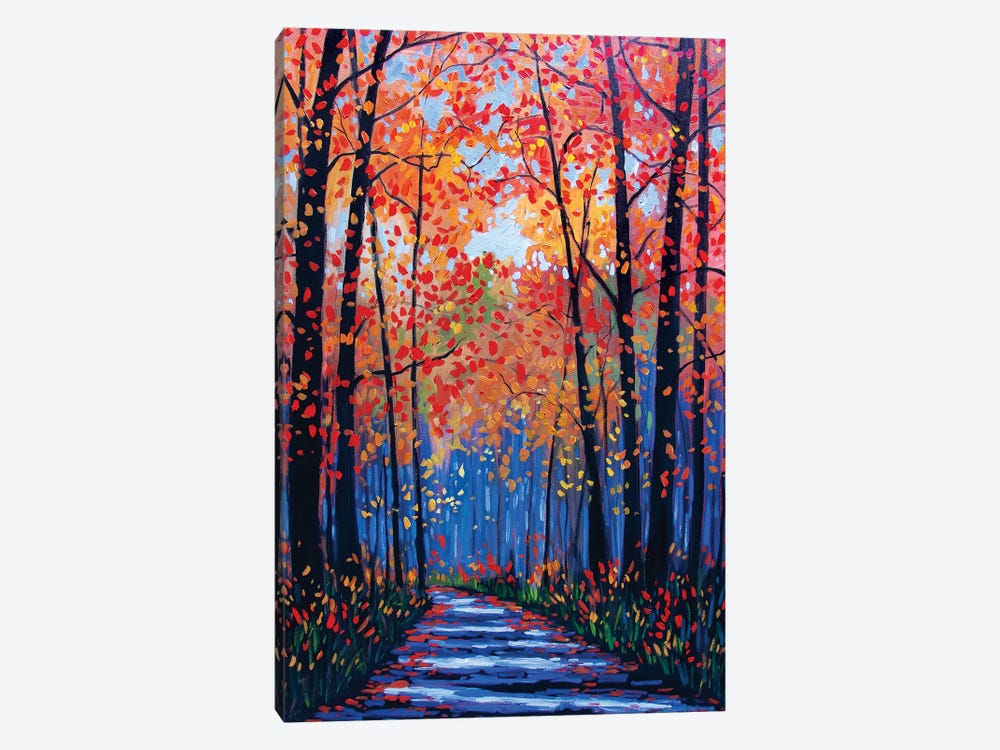 Autumn Path in Old Kinderhook III by Patty Baker 1-piece Art Print