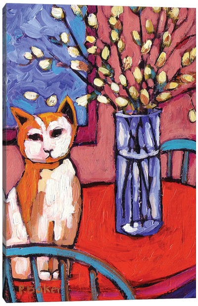 Spring Path (repeat) Canvas Art Print - Artists Like Matisse