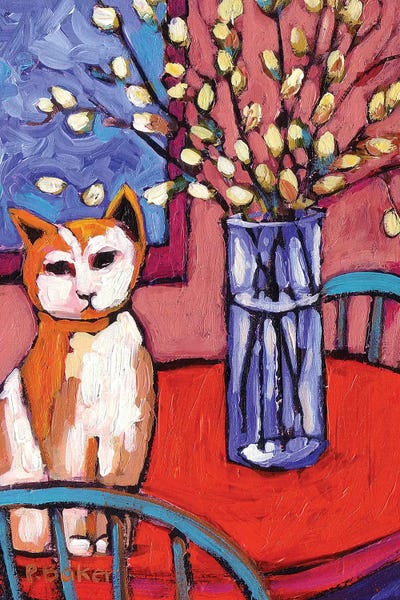 Royal Blue: Spring Path (repeat) by Patty Baker