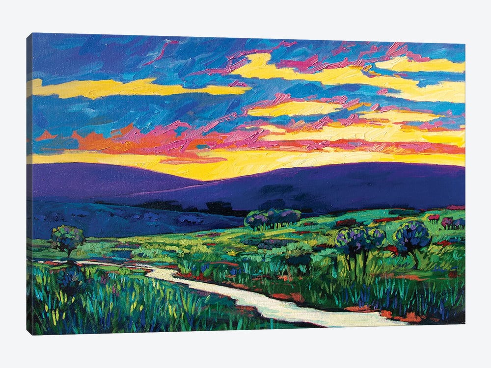 Bouler County Landscape by Patty Baker 1-piece Canvas Artwork