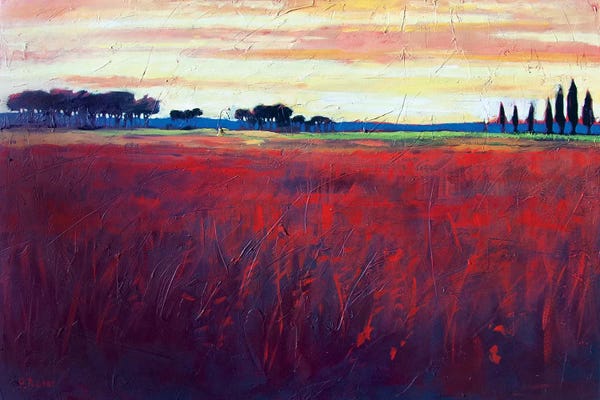Red Field and Yellow Sky 