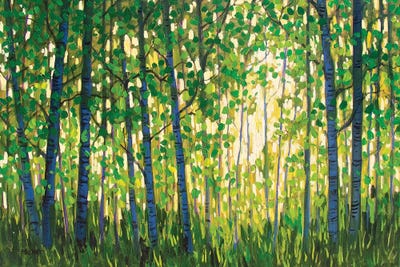 Spring Forest by Patty Baker art print