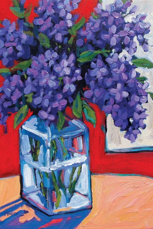 Still Life With Lilacs by Patty Baker wall art