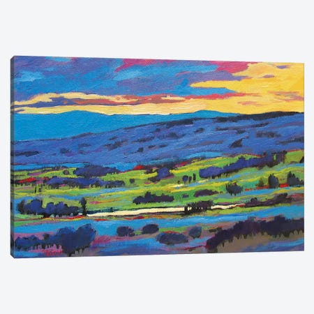 Boulder Valley Sunset  Canvas Print #PTB25} by Patty Baker Canvas Wall Art