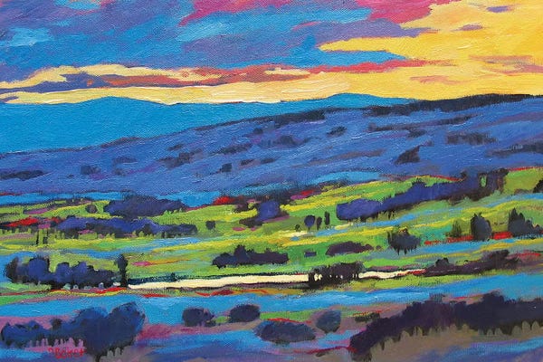 Patty Baker: Boulder Valley Sunset  by Patty Baker