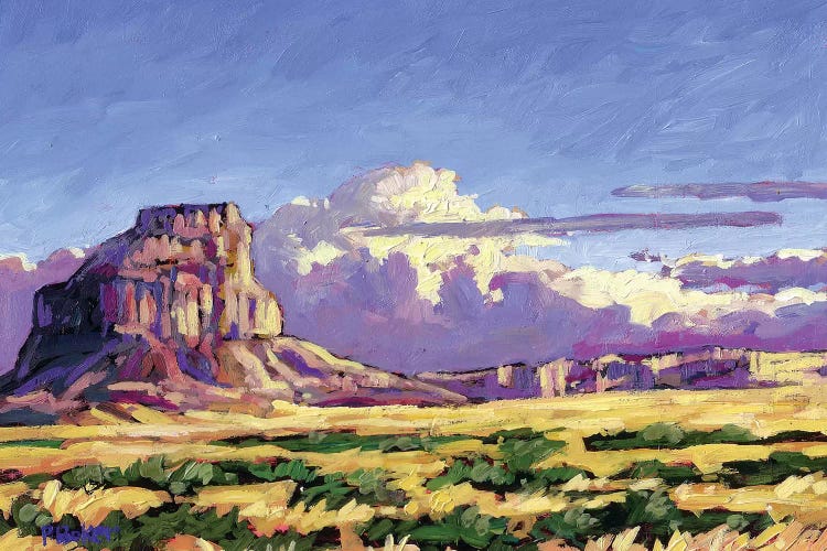 Fajada Butte, Chaco Canyon, New Mexico by Patty Baker wall art
