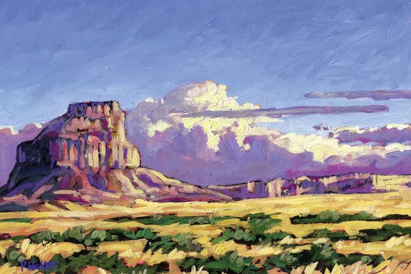 Patty Baker: Fajada Butte, Chaco Canyon, New Mexico by Patty Baker