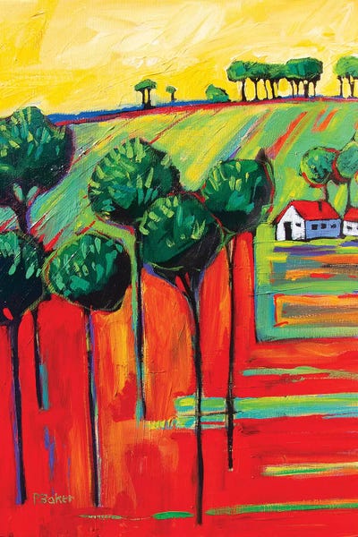 Patty Baker: Fauve Landscape II by Patty Baker