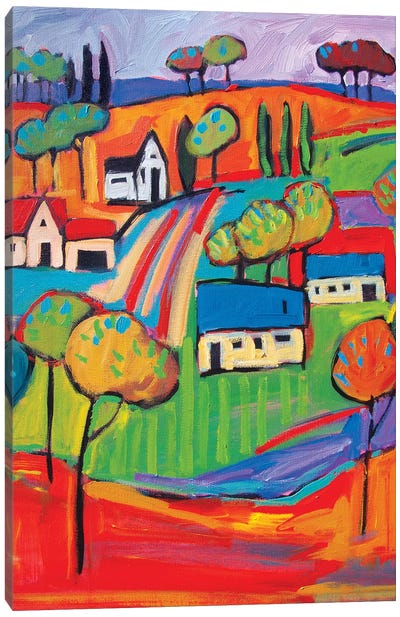 Fauve Landscape III Canvas Art Print - All Things Matisse