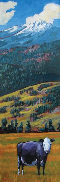 Patty Baker: Lone Cow in the San Juan Valley by Patty Baker