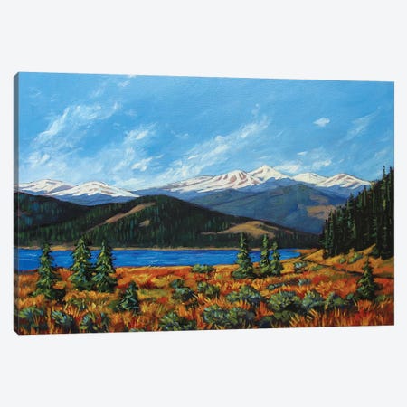 Mount Evans, Colorado Canvas Print #PTB83} by Patty Baker Art Print