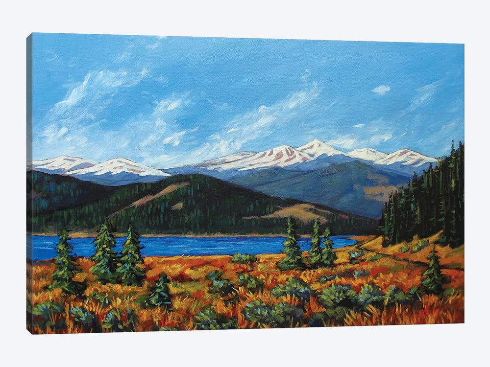 Mount Evans, Colorado by Patty Baker 1-piece Canvas Artwork