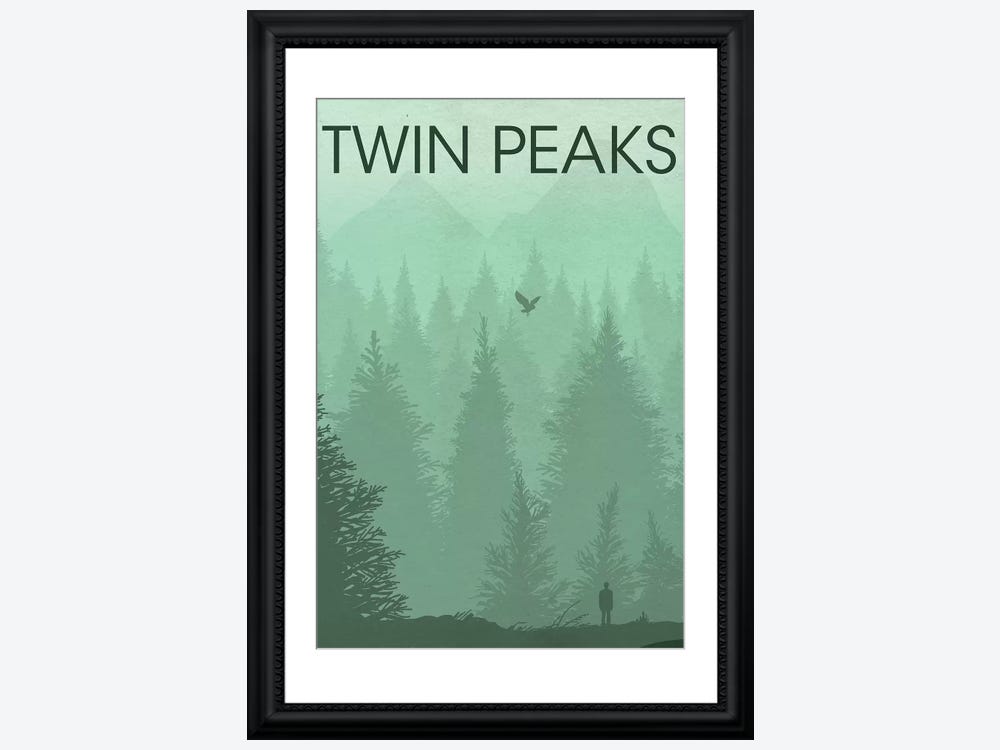 Peaks Poster Art Print by Popate | iCanvas