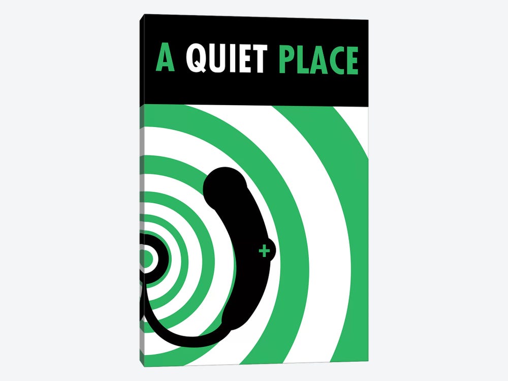 A Quiet Place Minimalist Poster I by Popate 1-piece Canvas Art