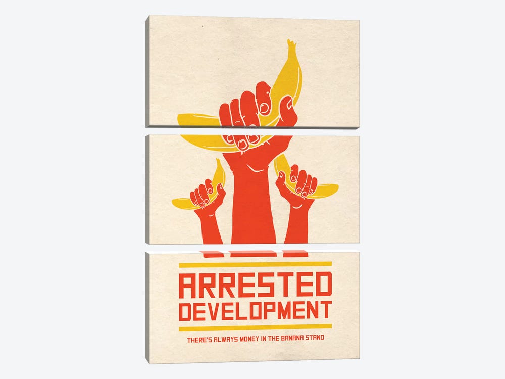 Arrested Development Alternative Poster by Popate 3-piece Art Print