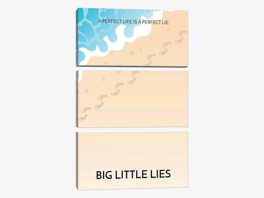 Big Little Lies Alternative Poster by Popate 3-piece Canvas Art