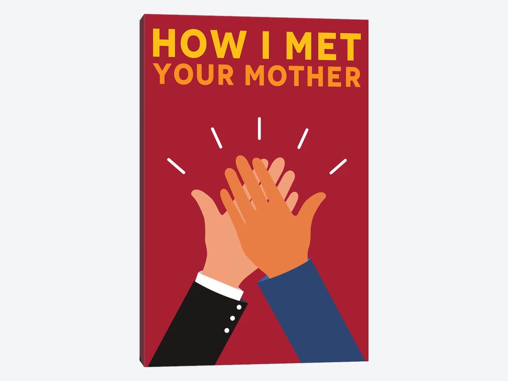 How I Met Your Mother Alternative Poster by Popate 1-piece Canvas Art