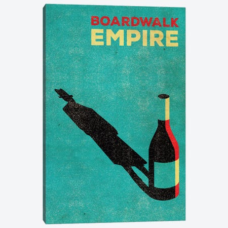 Boardwalk Empire Alternative Poster Canvas Print #PTE12} by Popate Canvas Print