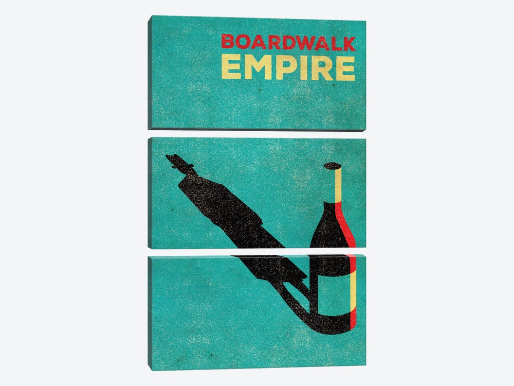Boardwalk Empire Alternative Poster by Popate 3-piece Art Print