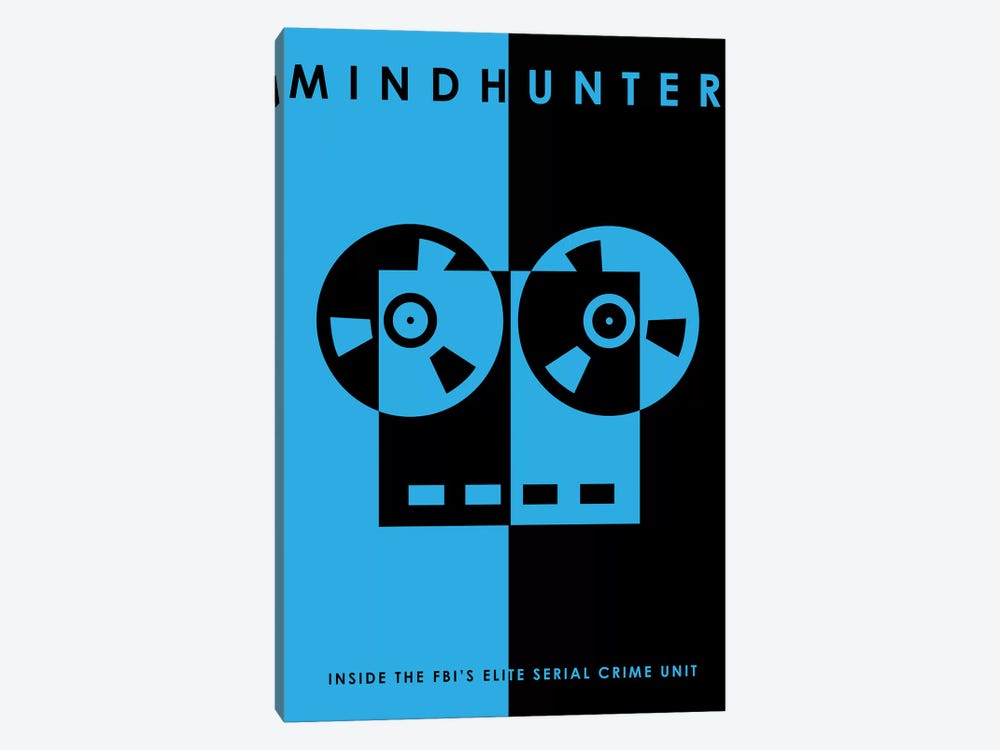 Mindhunter Minimalist Poster by Popate 1-piece Art Print