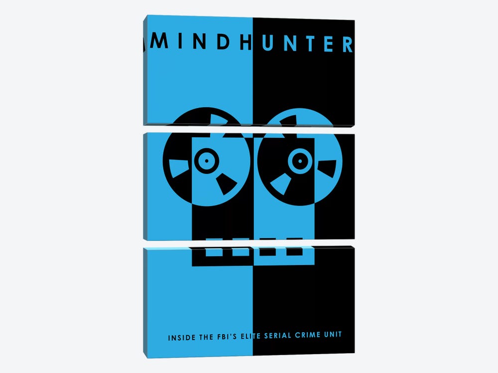 Mindhunter Minimalist Poster by Popate 3-piece Art Print