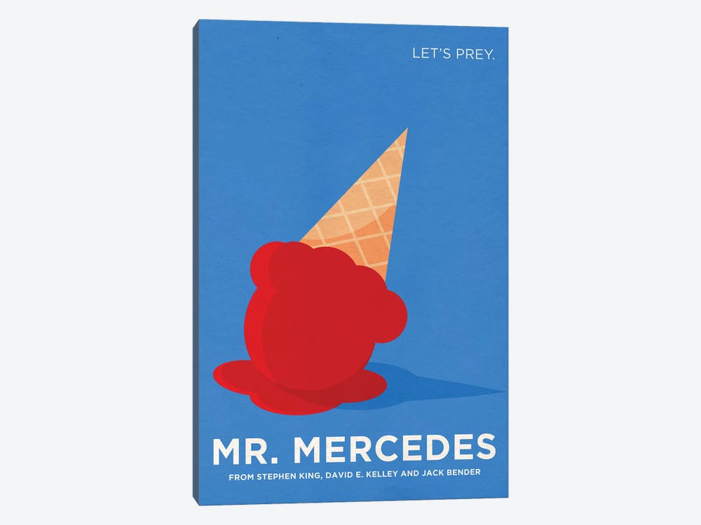 Mr. Mercedes Alternative Minimalist Poster by Popate 1-piece Canvas Art