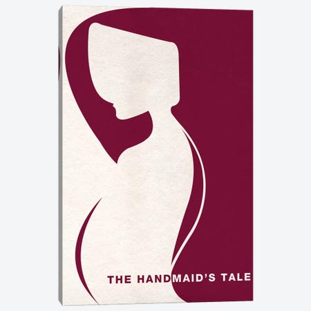 The Handmaid's Tale Minimalist Poster Canvas Print #PTE144} by Popate Canvas Artwork