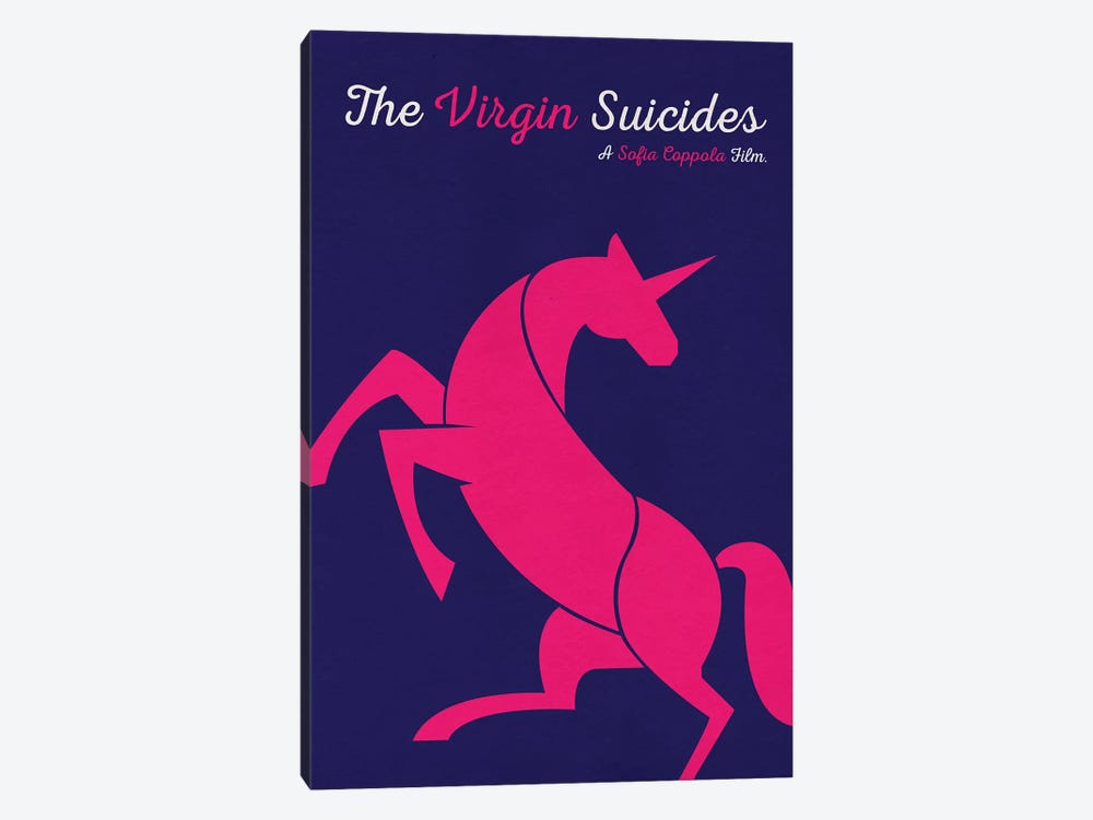 The Virgin Suicides Minimalist Poster by Popate 1-piece Canvas Artwork