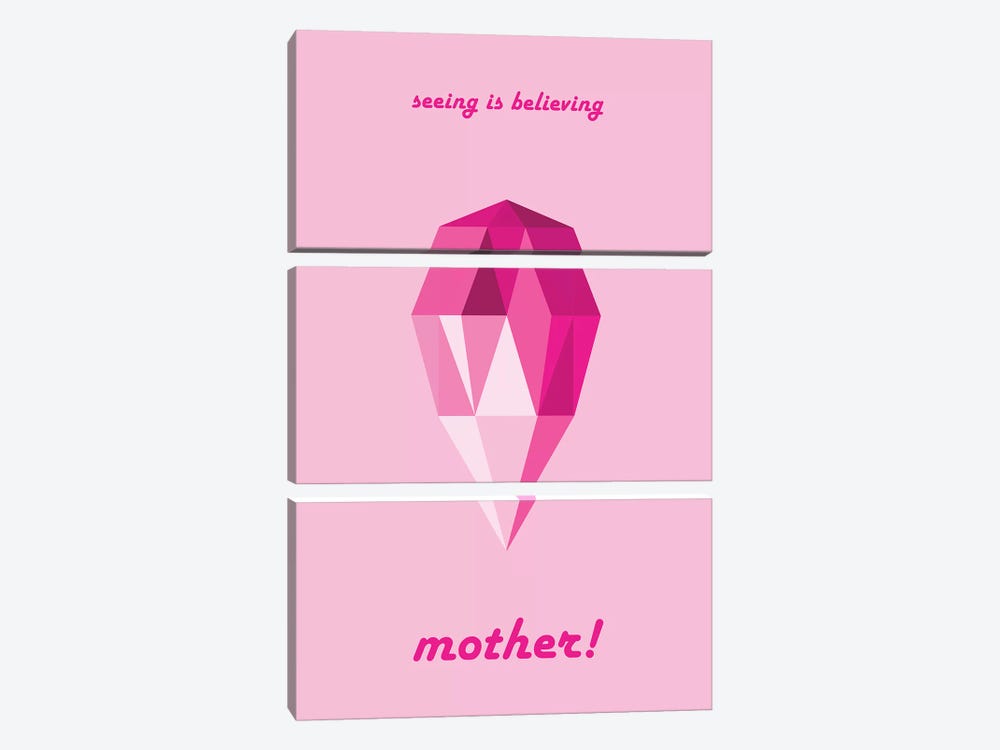Mother! Minimalist Poster by Popate 3-piece Canvas Artwork
