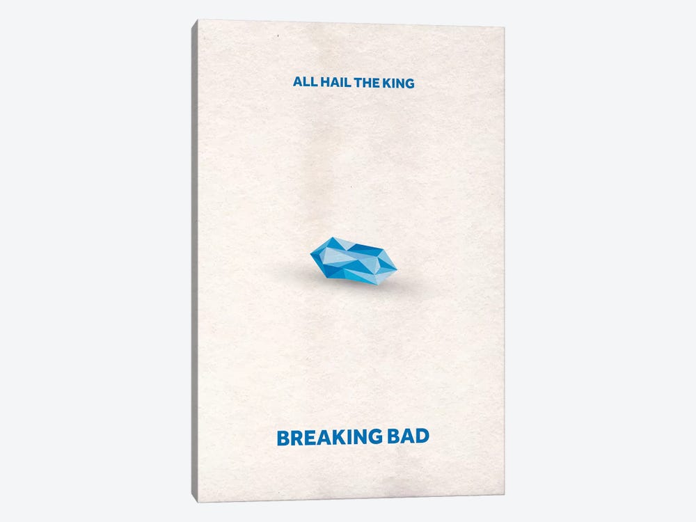 Breaking Bad Minimalist Poster II by Popate 1-piece Canvas Artwork