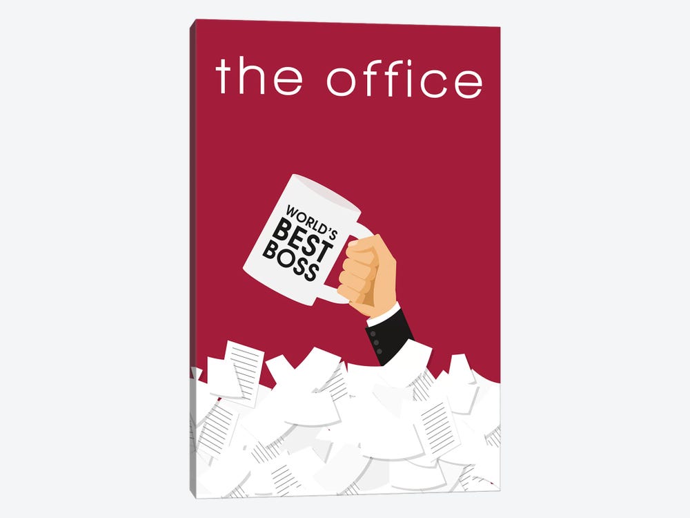 The Office Minimalist Poster  by Popate 1-piece Art Print