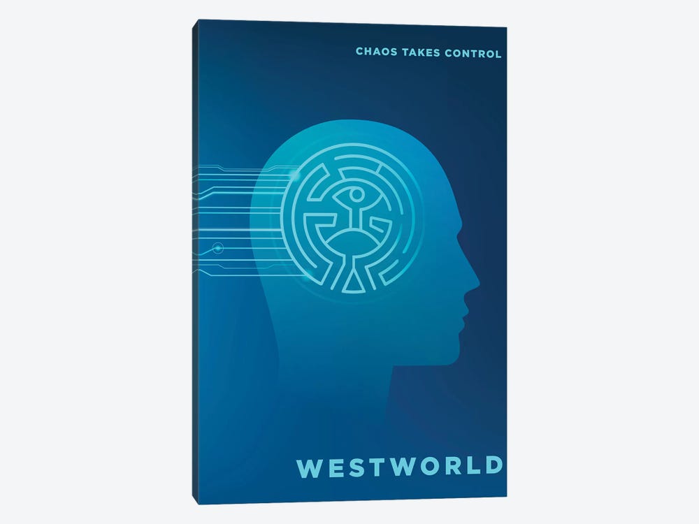Westworld Alternative Poster by Popate 1-piece Art Print