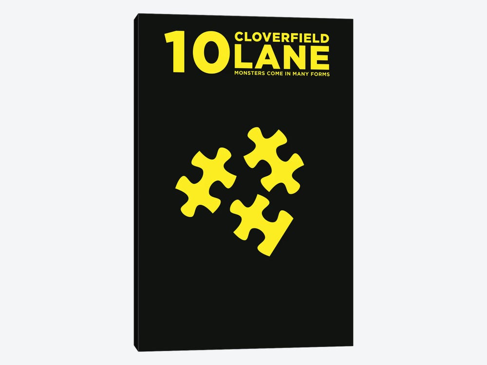 10 Cloverfield Lane Minimalist Poster  by Popate 1-piece Canvas Artwork