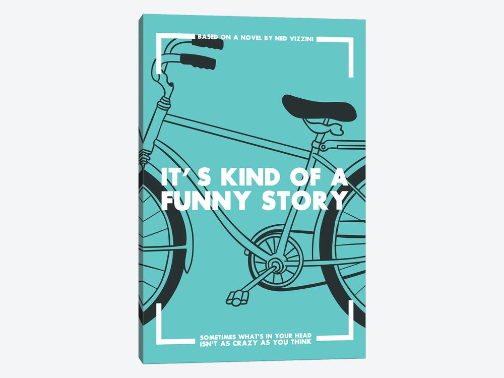 Its Kind of a Funny Story Vintage Poster  by Popate 1-piece Canvas Wall Art