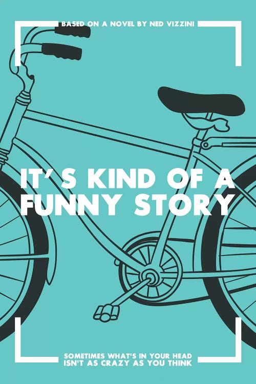 Its Kind of a Funny Story Vintage Poster Canv - Canvas Print | Popate