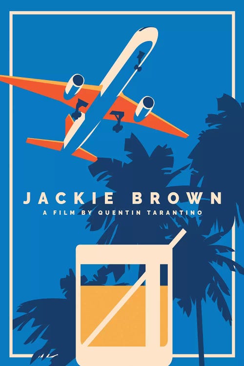 Jackie Brown Alternative Poster 