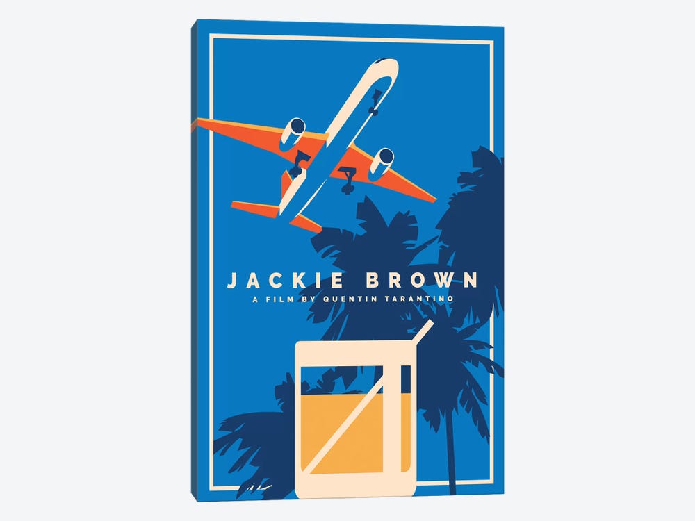 Jackie Brown Alternative Poster  by Popate 1-piece Art Print