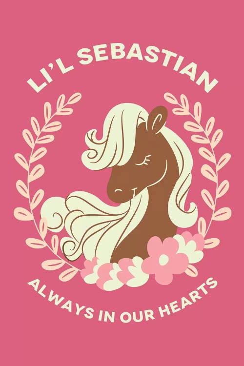 Parks and Rec Alternative Poster - Lil Sebastian 