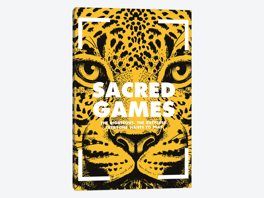 Sacred Games Alternative Poster  by Popate 1-piece Canvas Print