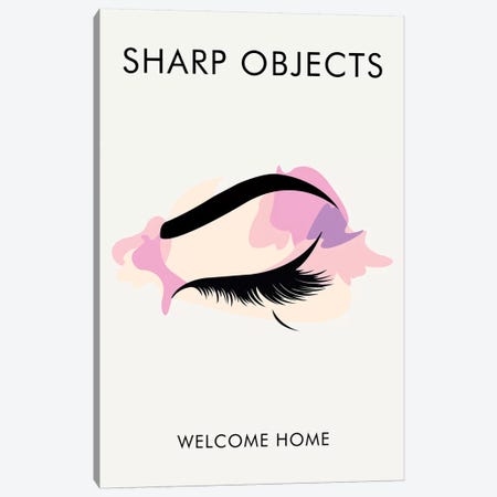 Sharp Objects Minimalist Poster  Canvas Print #PTE203} by Popate Canvas Artwork