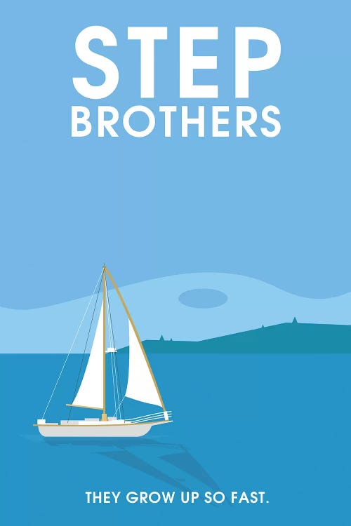 Step Brothers Minimalist Poster 