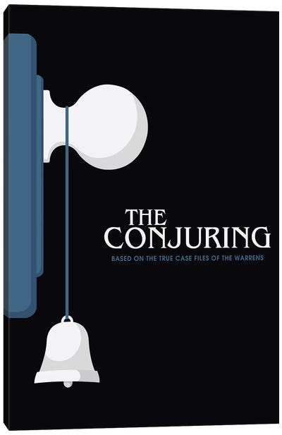 The Conjuring Minimalist Poster  Canvas Art Print - Popate