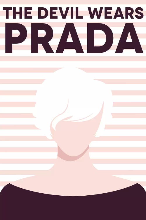 The Devil Wears Prada Minimalist Poster 