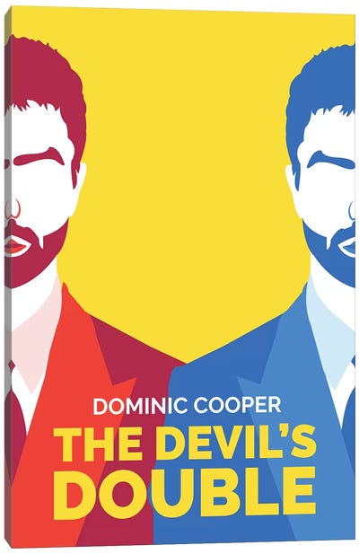 The Devil's Double Minimalist Poster  Canvas Art Print - Popate