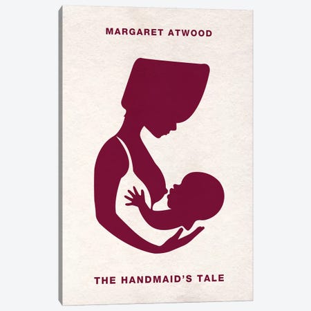 The Handmaid's Tale Alternative Minimalist Poster  Canvas Print #PTE214} by Popate Canvas Art