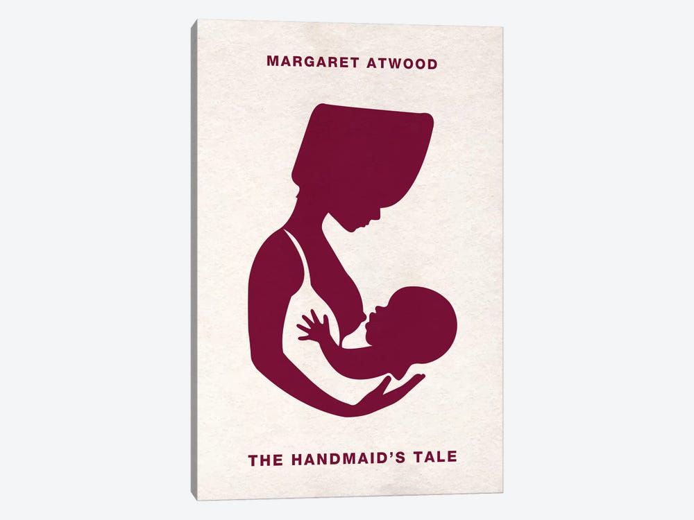 The Handmaid's Tale Alternative Minimalist Poster  by Popate 1-piece Canvas Wall Art