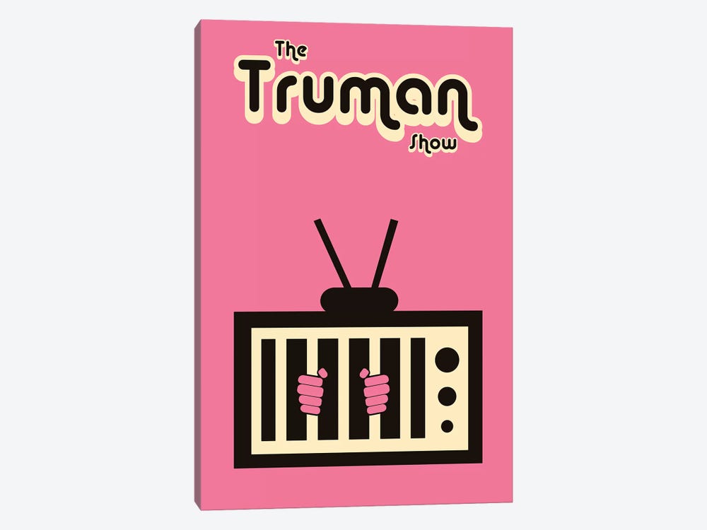 The Truman Show Minimalist Poster - Free Truman  by Popate 1-piece Art Print